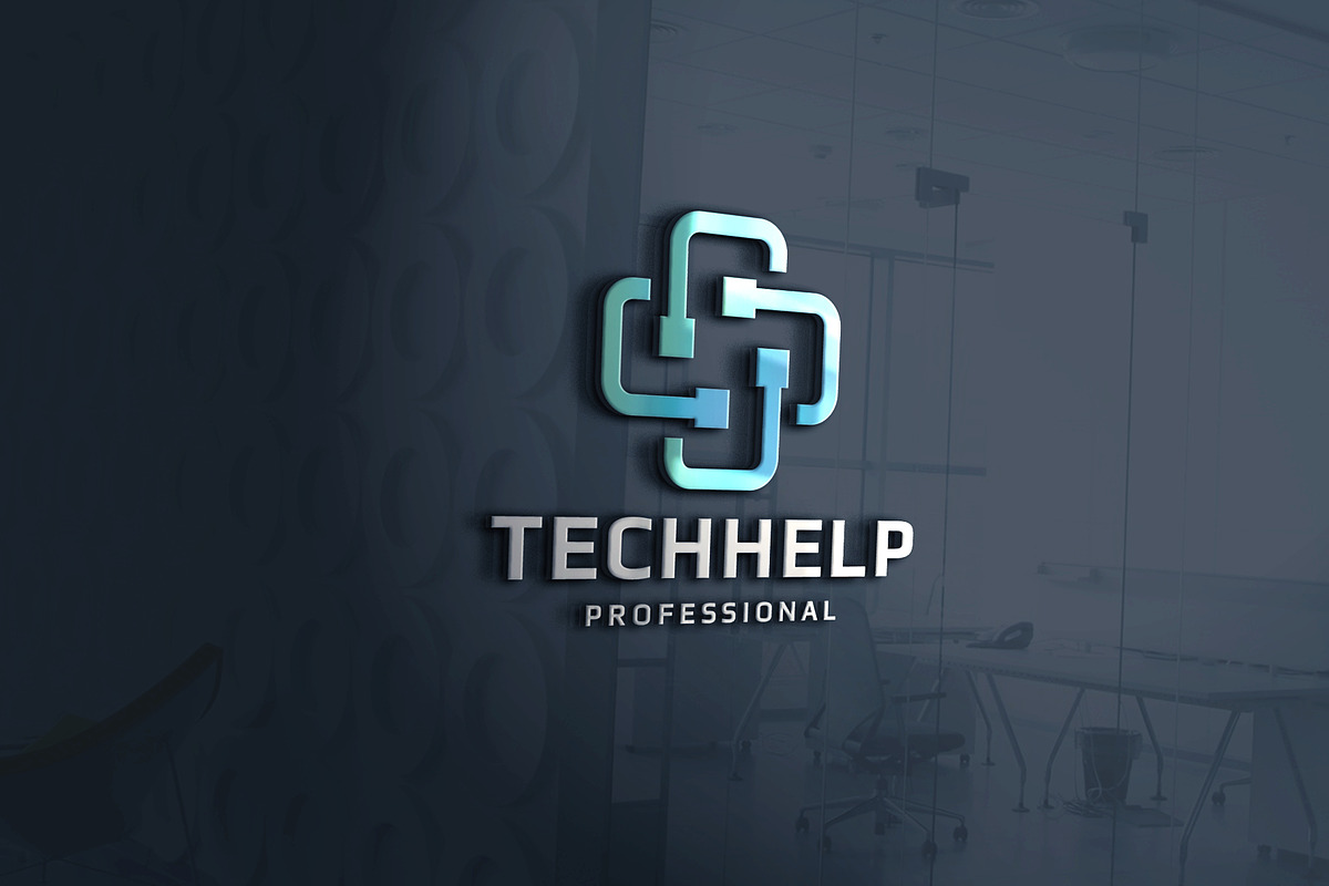 Tech Help Professional Logo, a Branding & Logo Template by Design_Planet (Photo 5 of 5)