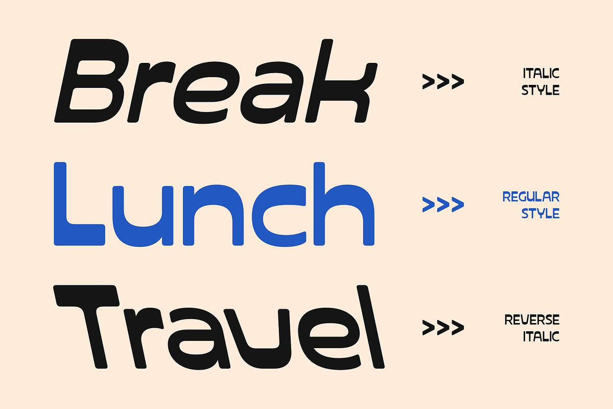 CS Marsden – Reverse Contrast Font, a Sans Serif Font by Craft Supply Co. (Photo 2 of 8)