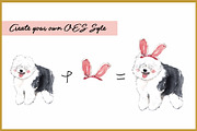 OES Clipart Digital Paper, an Animal Illustration by VianneArt (Thumbnail 5 of 7)