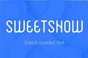 Sweet Snow, a Sans Serif Font by Lhotse (Thumbnail 1 of 7)