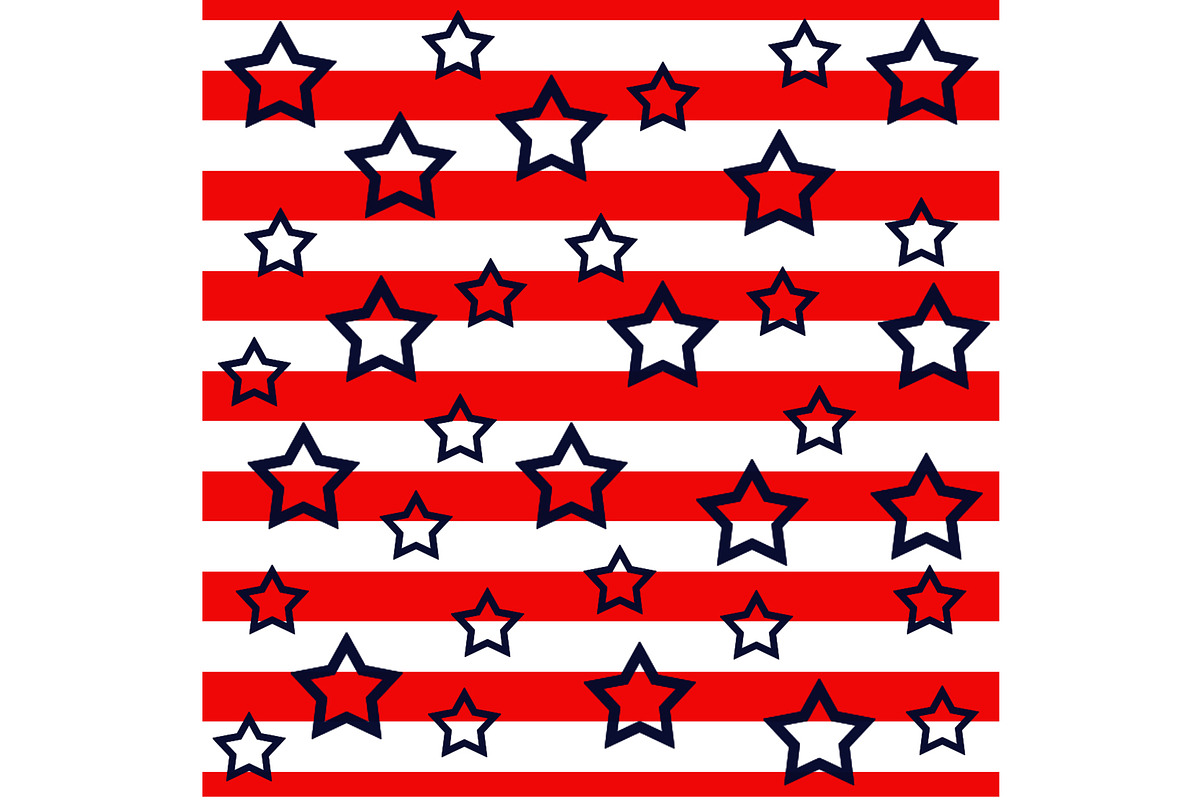 Fourth of July Blue Star Burst, a Background Graphic by Sharon Schwalbe (Photo 6 of 7)