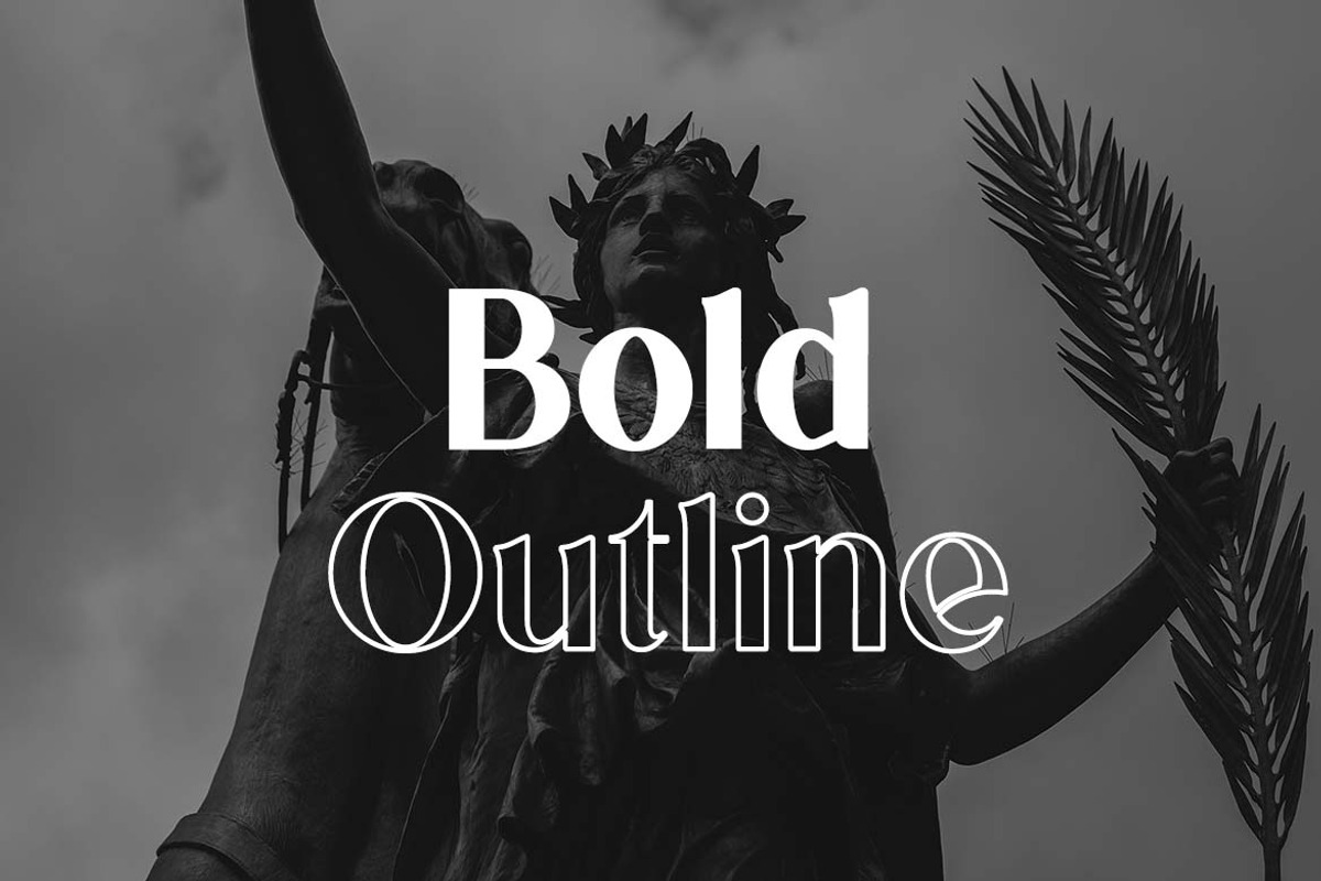Waveruder Retro Display Font, a Serif Font by UICreative (Photo 10 of 13)