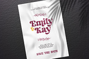 Maybro - Vintage Retro Serif Font, a Serif Font by Airotype (Thumbnail 11 of 14)