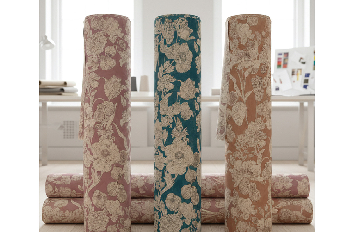 Etched Terracotta Bloom, an Illustration by Print Diaries (Photo 2 of 4)