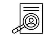 Recruiting Line Icon, an Icon by Pexelpy (Thumbnail 2 of 2)