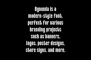 Bynoxda - Modern Condensed Font, a Sans Serif Font by Iqsiart Studio (Thumbnail 6 of 8)