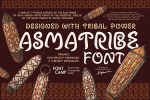 Asmatribe Font
