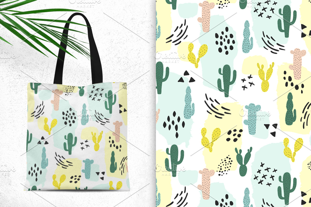 Cacti Prints & Patterns 20% OFF, a Pattern Graphic by Dasha_D (Photo 6 of 10)