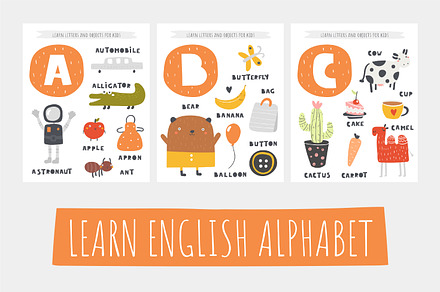 Learn English alphabet