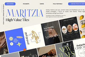 Maritzia, Canva Brand Kit & Template