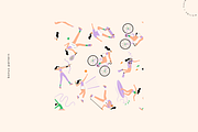 Sports, Active Lifestyle Vector Pack, a Sport Illustration by Nutalin Art (Thumbnail 11 of 12)