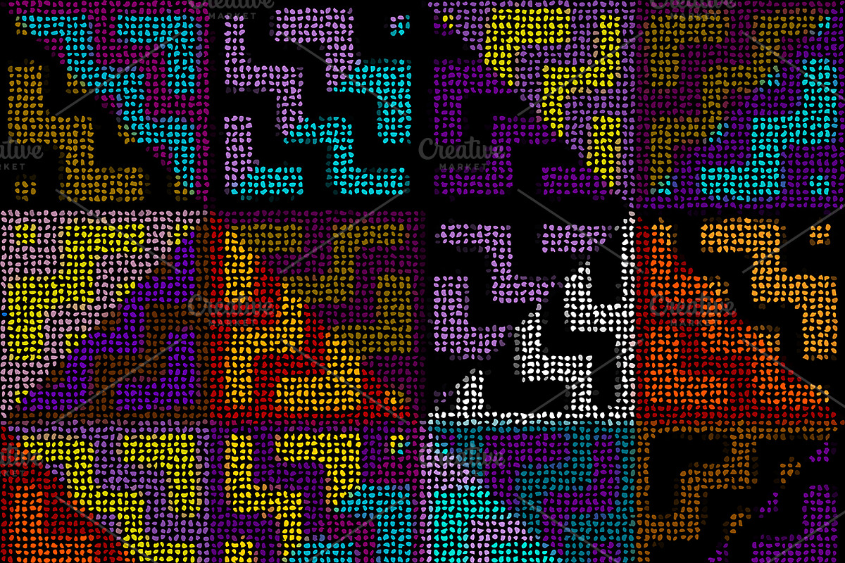 10 seamless vector patterns, a Pattern Graphic by tkdesign (Photo 4 of 11)