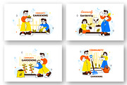 10 Community Gardening Illustration, an Object Illustration by denayunebgt (Thumbnail 2 of 4)