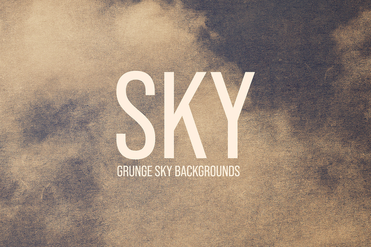 Grunge SKY Backgrounds-Golden style