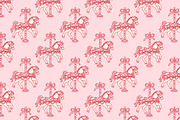 Vintage Coquette Horses, an Object Graphic by Viaireshop (Thumbnail 5 of 5)