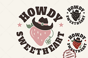 Western Howdy SVG Cowgirl Bacheloret, a Graphic by TanchaArt (Thumbnail 1 of 11)