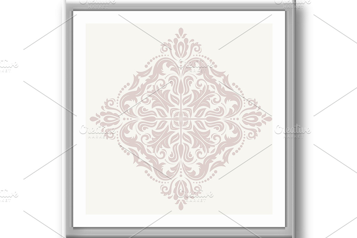 Floral Vector Pattern. Orient, a Decorative Illustration by FineArtStudio (Photo 3 of 3)