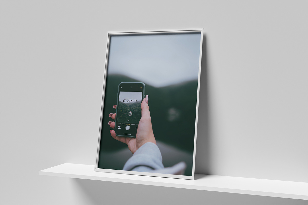 Freme mockup, a Print Template by safrizalstudio (Photo 2 of 7)