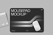 Black Mousepad Mockup, a Merchandise Mockup by Brand Earth (Thumbnail 4 of 4)