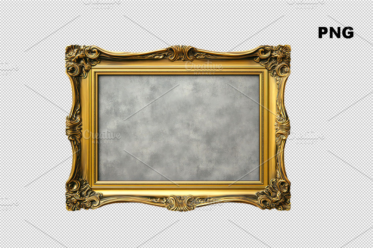 Classic Old Picture Frames, an Object Graphic by VetalStock (Photo 8 of 11)