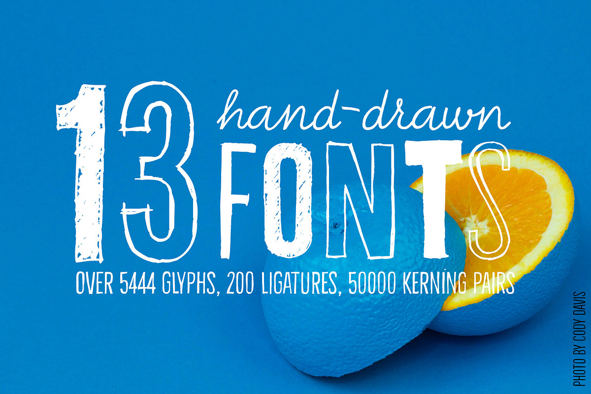 Bellfort Draw - 13 fonts preview 2