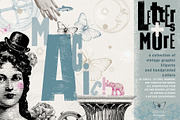 Letters and vintage Graphic Elements, an Illustration by beehouse studio (Thumbnail 1 of 10)