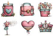 Happy New Year Clipart, an Illustration by CreationArt (Thumbnail 6 of 7)