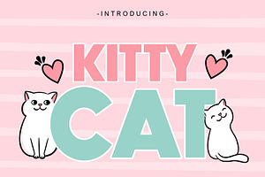 Kitty Cat Fonts