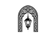 Ornate Lantern Arch SVG Bundle, an Illustration by jahid234 (Thumbnail 21 of 31)