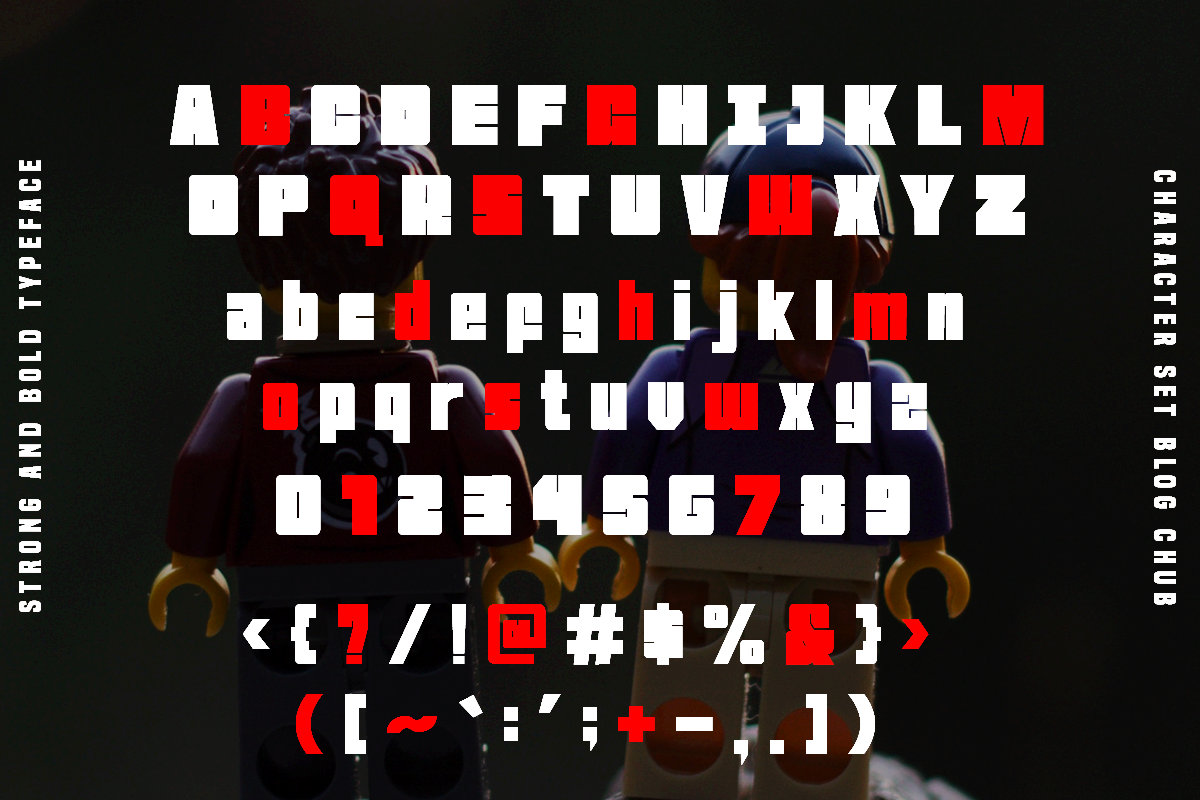 Blog Cube, a Font by Say Studio (Photo 13 of 13)