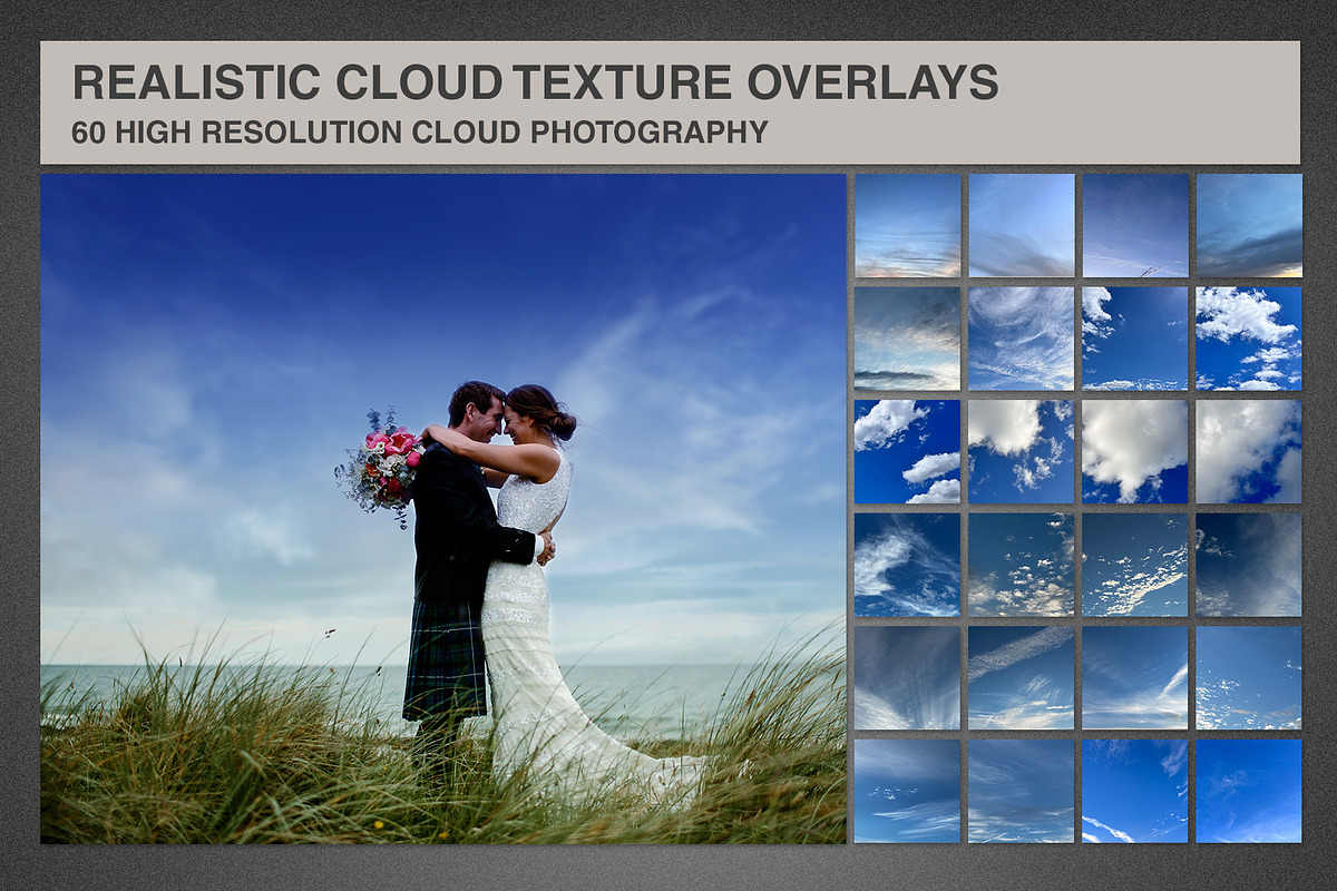 Realistic Cloud Texture Overlays, a Texture Graphic by loswl (Photo 3 of 5)