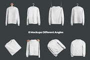 8 Mockups Isolated Sweatshirt, a Shirt Mockup by Grow Design Craft Studio (Thumbnail 7 of 7)