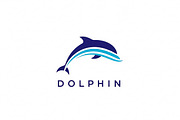Dolphin Logo Design, a Branding & Logo Template by Logocreative (Thumbnail 1 of 2)