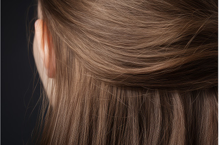 Exposed Man hair loss head. Generate, a Person Photo by Ylivdesign