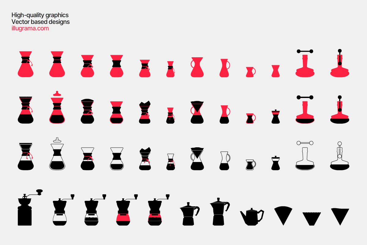 Coffee - Modern Graphics, a Food Illustration by illugrama (Photo 11 of 18)