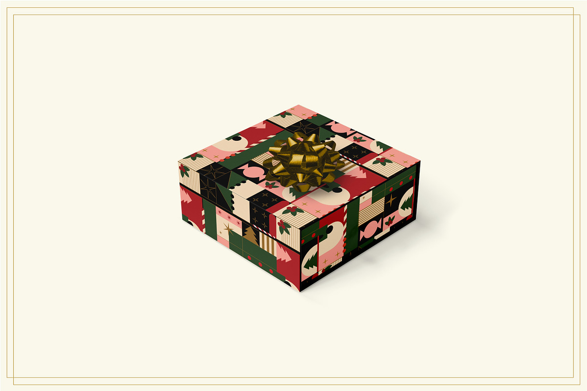 Abstract Christmas Set, an Illustration by All This Concept (Photo 7 of 10)