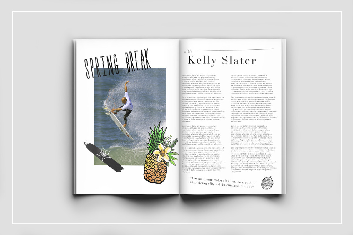 Tropical Watercolor Illustrations, an Illustration by Spring Break Jake (Photo 4 of 19)