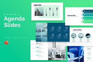 Agenda Powerpoint Infographics