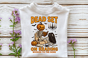 Spooky Bookish Halloween -Skeleton, a Work Illustration by Sublimation Artist (Thumbnail 3 of 9)