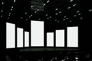 LED Vertical Screen Projector Mockup, a Mockup by Mockupnine (Thumbnail 4 of 7)