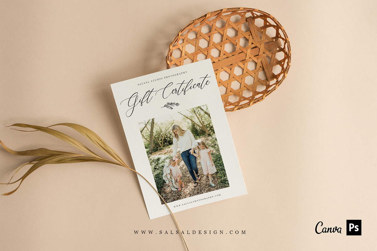 Photographer Gift Certificates GC044, a Card Template by Salsal Design (Photo 4 of 5)