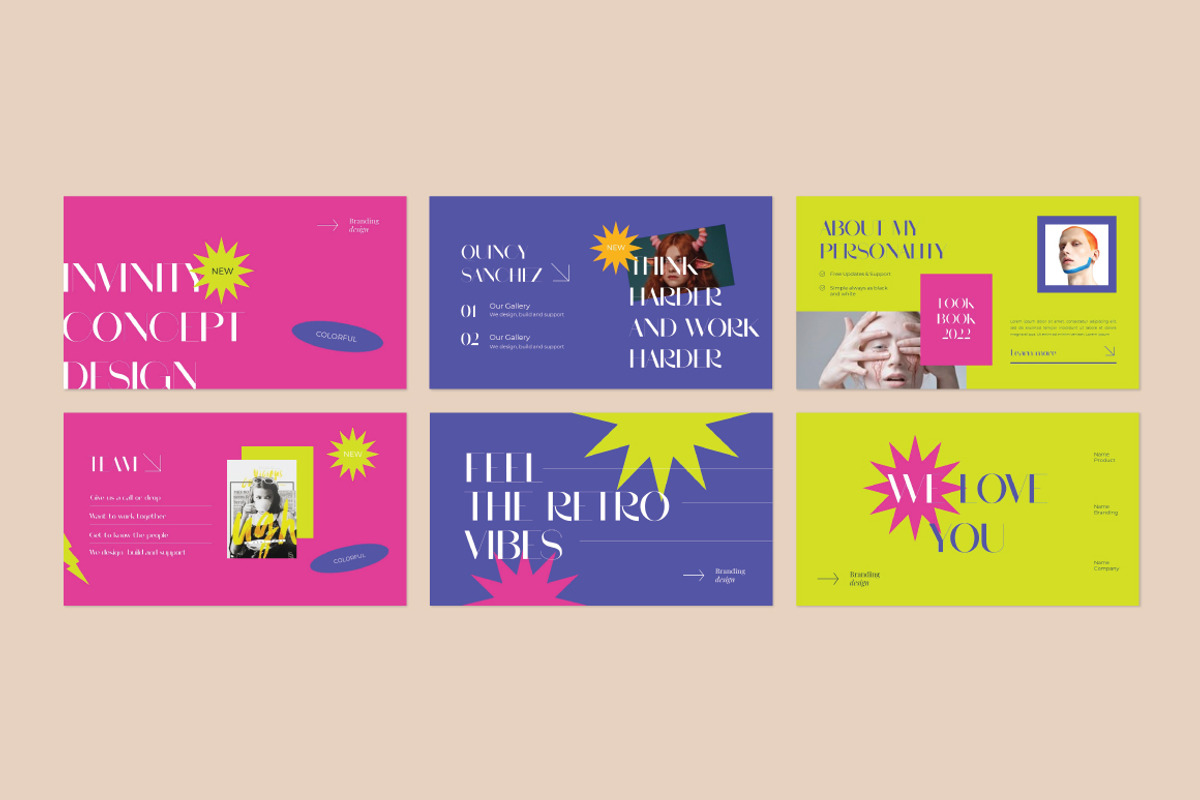 Funcy - PowerPoint Template, a Presentation Template by Pixel And Oblivé