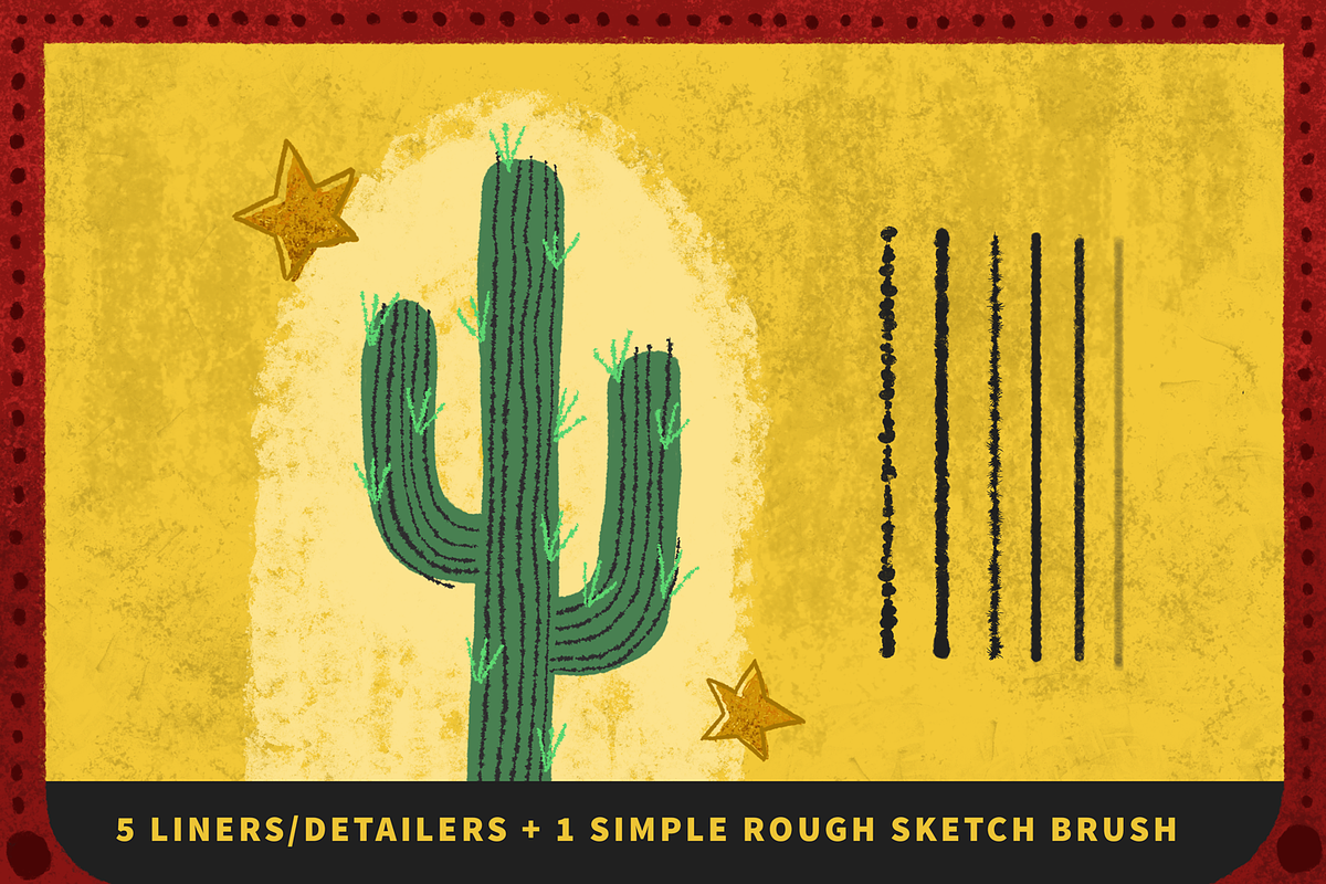 Saloon Photoshop Brush Collection, a Brush Add-On by Hues of Hodges (Photo 7 of 8)