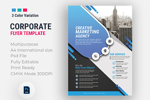Corporate Flyer Template Design