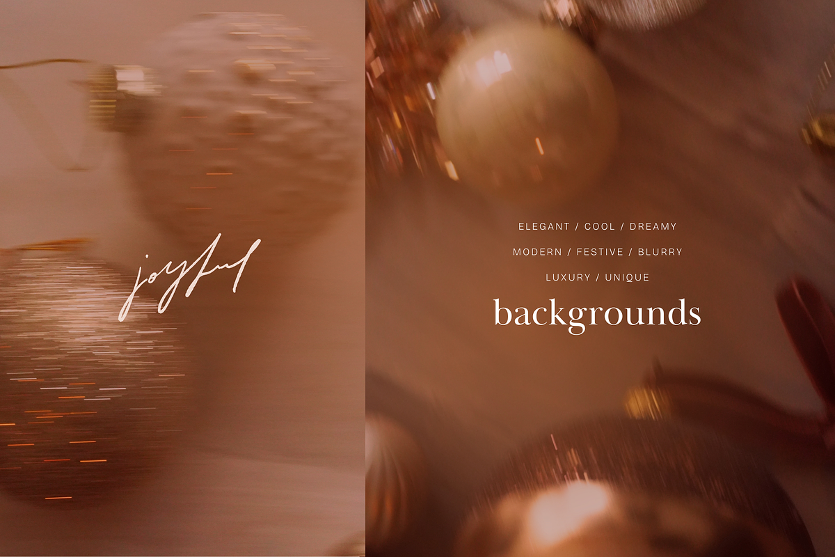 Dreamy Blurry Christmas Backgrounds, a Background Graphic by eclosque (Photo 2 of 36)