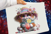 Watercolor Animal Mother's Day Clipa, an Illustration by SVGArt (Thumbnail 8 of 9)