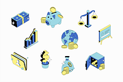 Fintech Illustration, an Object Graphic by Jump Studio (Thumbnail 4 of 4)