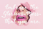 Artistic Chaos Font Duo + Bonus, a Script Font by theinkaffair (Thumbnail 3 of 11)