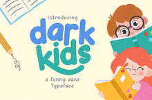 Dark Kids - A Funny & Playful Font