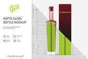2 PSD Matte Vodka Botle Mockup, a Product Mockup by Green Art (Thumbnail 2 of 7)